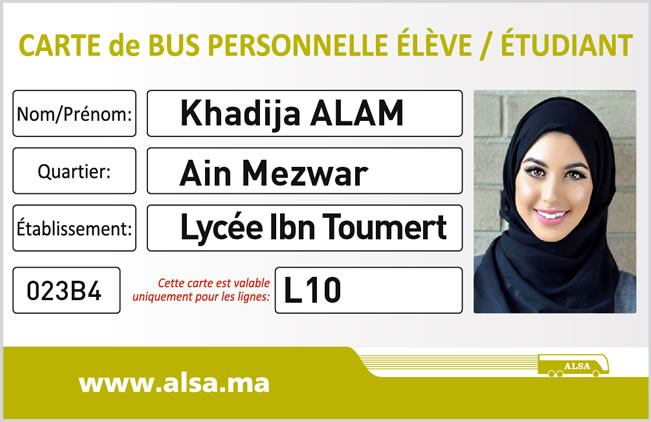 Carte d’étudiant